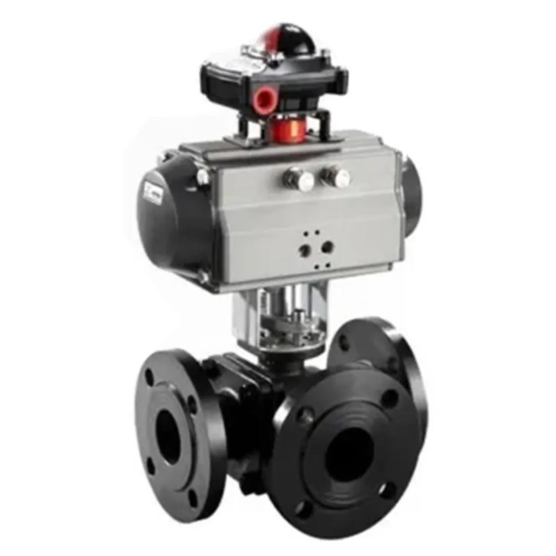 PN16 Three Way Ball Valve
