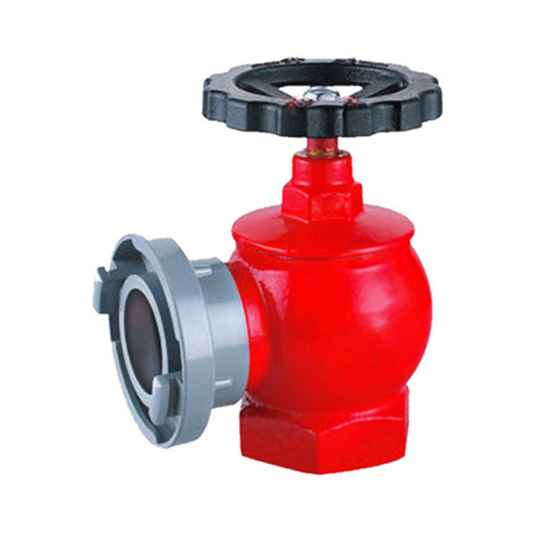 DN65 Angle Type Storz Connection Fire Hydrant Valve